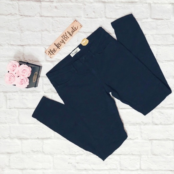 Madewell Denim - NWT Madewell Tall Black Patterned Printed Jeans